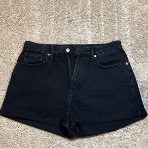 Wild Fable Black Jean Shorts